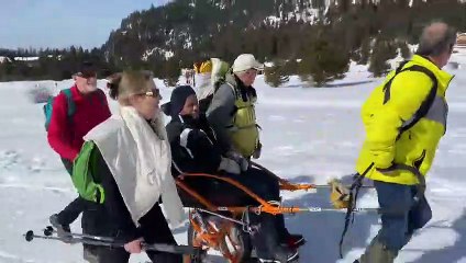 Jo et Lette, ça glisse!