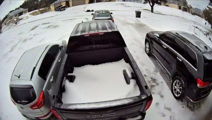 Bad Weather in Texas Causes Accident