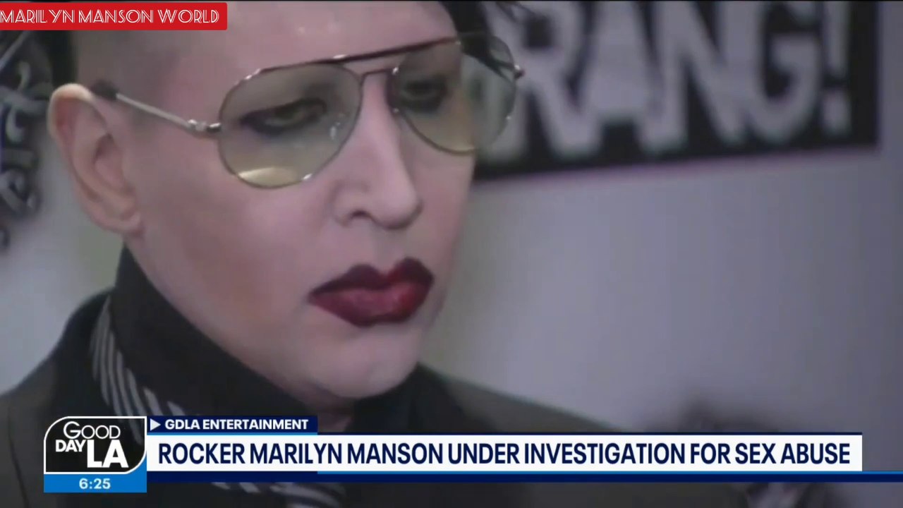 Marilyn Manson is being investigated by L.A authorities for allegations of domestic v1olence