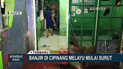 Banjir Cipinang Melayu Mulai Surut, Warga Pilih Tetap di Pengungsian