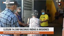 Llegan 14.500 vacunas indias a Misiones