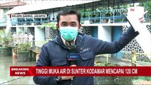 Tinggi Muka Air Pintu Air Sunter Kodamar Berada di Level 120 Sentimeter