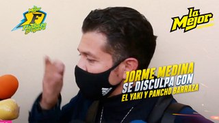 Jorge Medina se disculpa con El Yaki y Pancho Barraza