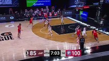 Tyrone Wallace with one of the day's best assists
