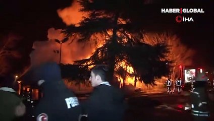 Boğaziçi Üniversitesi'nde yangın