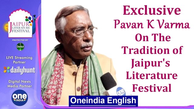 Jaipur Literature Festival | Exclusive inside stories | Pavan K Varma
