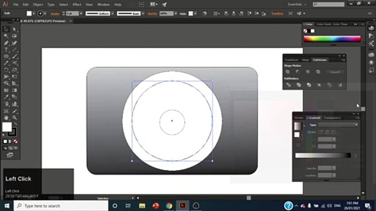 Camera Logo Design Tutorial -Adobe illustrator