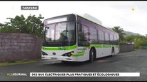 Les habitants de Tahiti iti transportés en bus 100% électrique