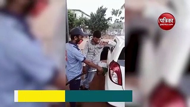 पेट्रोल भरवाने गए शख्स ने किया कुछ ऐसा, वीडियो देख अपनी हंसी रोक नहीं पाएंगे आप