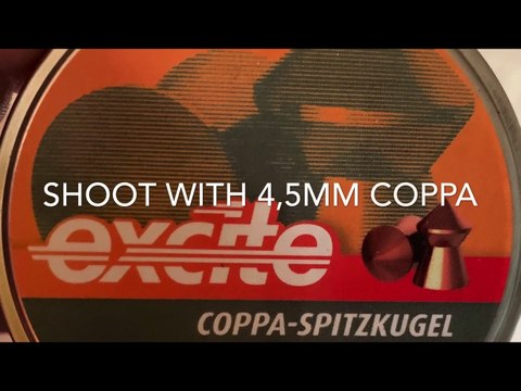 Sig Sauer P320 co2 Airgun Test Shots & Slow Motion & Chrony