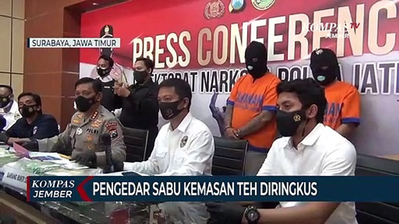Pengedar 6 Kilogram Sabu Diringkus Polisi, Sabu Disimpan Dalam Kemasan Teh