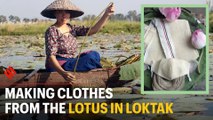 Spinning a success story from Lotus Stem: Bijiyashanti's journey on the Loktak