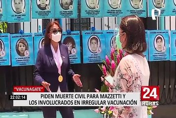 Federación Médica pide muerte civil para Mazzetti y evaluar retiro de títulos para médico involucrados en vacunagate