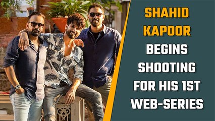 Shahid Kapoor Talks About His Debut In Web-Series