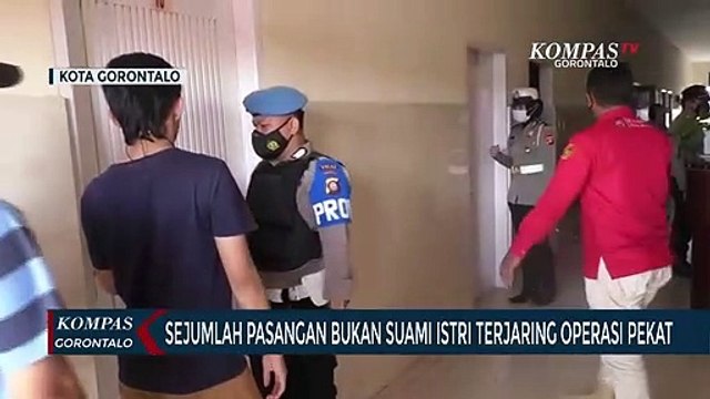 Sejumlah Pasangan Bukan Suami Istri Terjaring Operasi Pekat