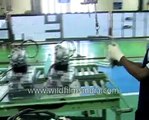 Yamaha motorcycle engines being made at Yamaha motorcycle factory in India