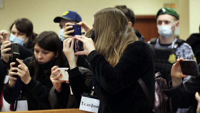 MOSKOVA - Rus muhalif Aleksey Navalnıy, hakim karşısında