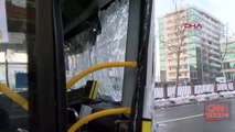 İETT otobüsüyle minibüs çarpıştı: 7 yaralı