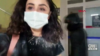 Maden mühendisi kadın dehşeti yaşadı! O anlar kamerada