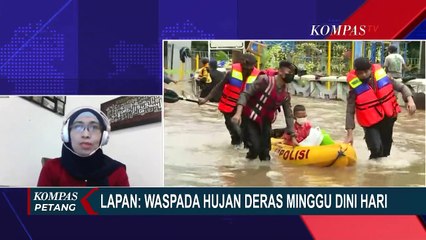 LAPAN: Masyarakat Jakarta Waspada Mulai Jam 10 Malam Ada Kiriman Hujan