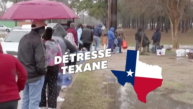 Vague de froid au Texas: les habitants font la queue pour l'eau potable