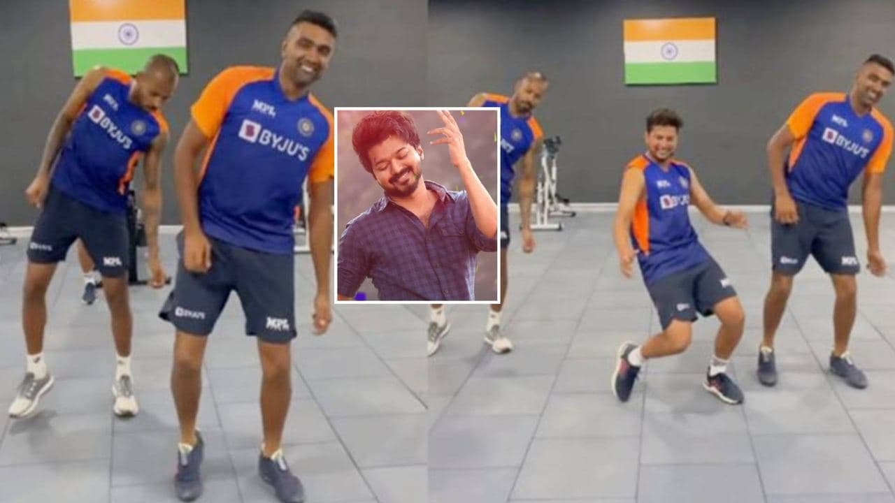 Ashwin, Hardik & Kuldeep Dance On Vijay’s 'Vaathi Coming' Song from Master Movie