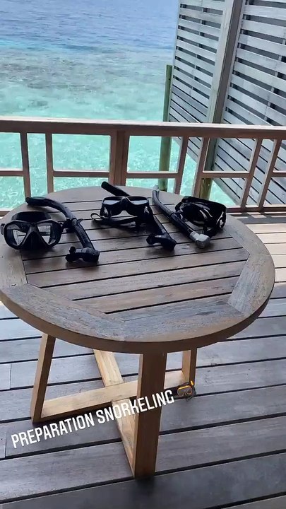 Cathy Guetta s'est offert des vacances aux Maldives en famille.