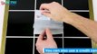 Glitter kitchen tile stickers Grey blinking holographic tile stickers vinyl kitchen bathroom Grey