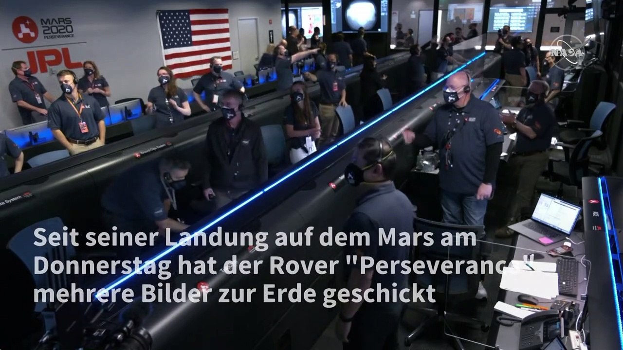 'Perseverance'-Mission: Das sind die ersten Bilder von Mars