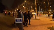Herido un diputado de la CUP en las protestas de apoyo a Pablo Hasèl en Girona
