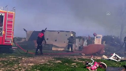 AYDIN - Didim'de ev yangını