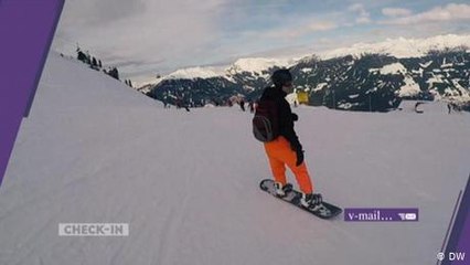 Spaß auf der Skipiste in Österreich