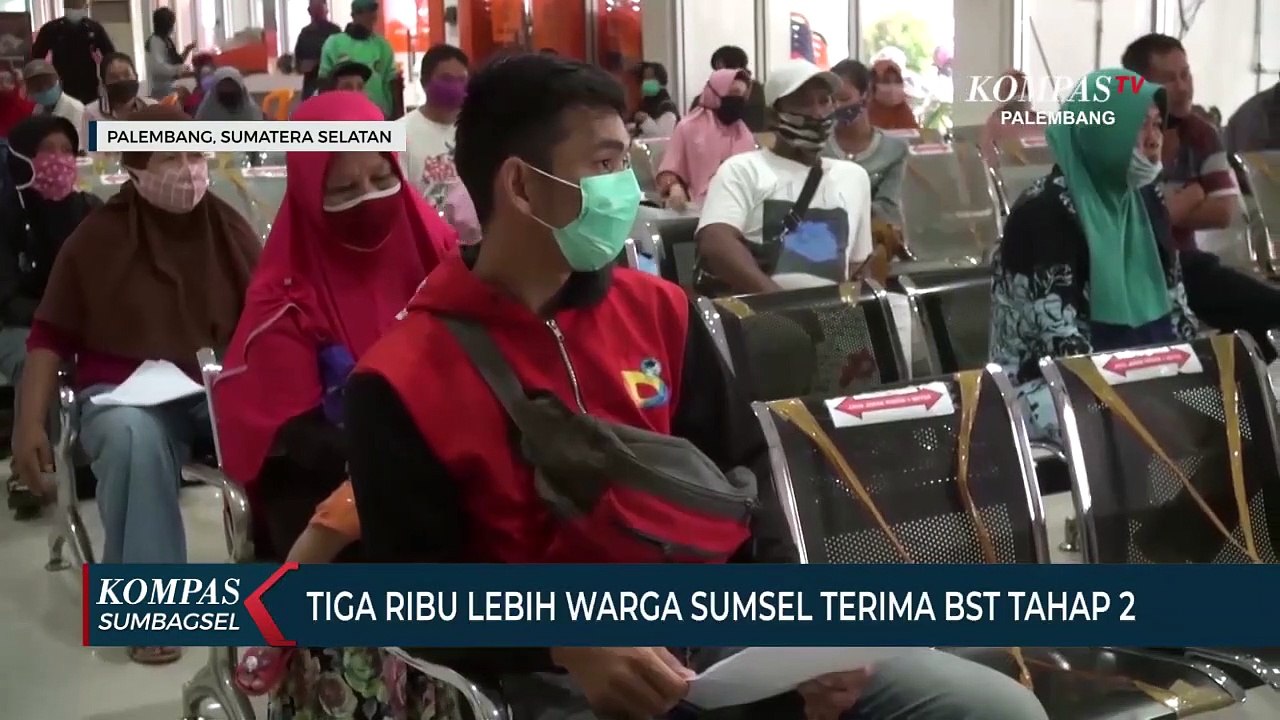 Tiga Ribu Lebih Warga Sumsel Terima BST Tahap 2