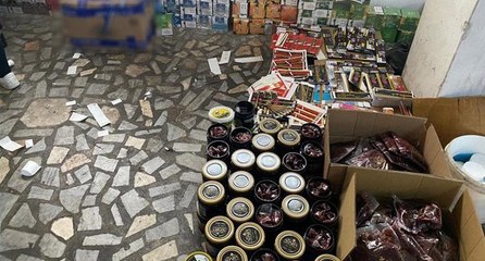 İstanbul’da 5 ton sahte nargile tütünü ele geçirildi
