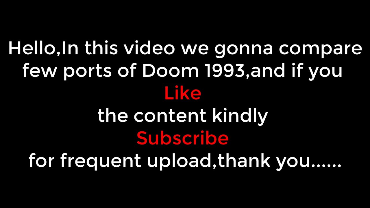 Doom 1993(Original) Ports[GBA/SNES/32x/3DO/Playstation/MSDOS/Windows(Unity Port/Ultimate Doom95)]