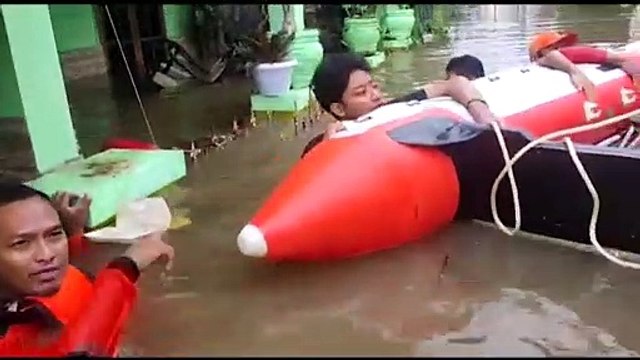 Наводнение в столице Индонезии