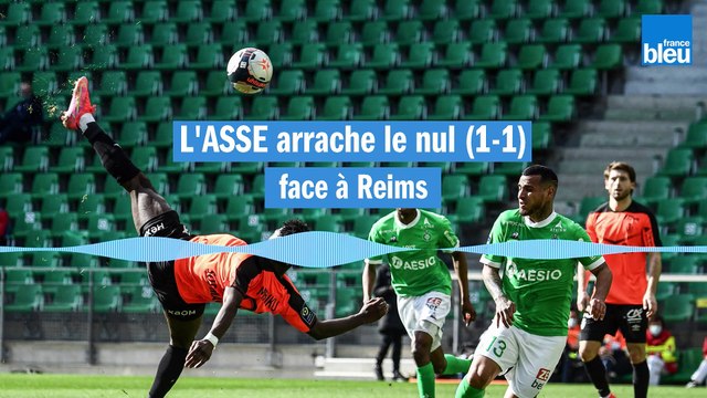 ASSE: les Verts arrachent le nul (1-1) face à Reims en 26e journée de Ligue 1