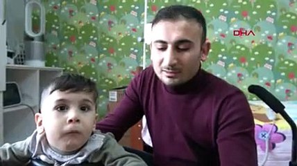 SMA hastası Mustafa Duru'nun yüzü güldü