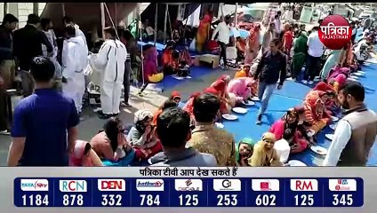 छठें दिन भी जारी बेरोजगारों का धरना, मांगें की जाएं पूरी