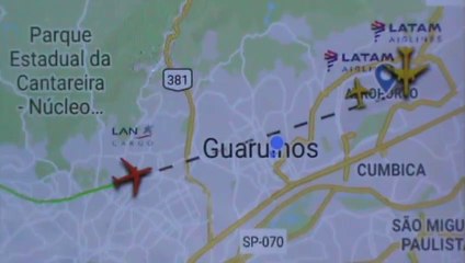 Tráfego aéreo - rastreador  de Aeronaves no Flightradar24