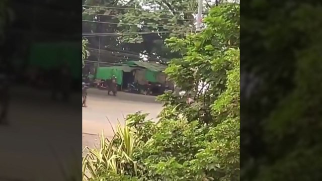 미얀마 군경, 또 시위대에 실탄 사격... 최소 2명 사망 / YTN