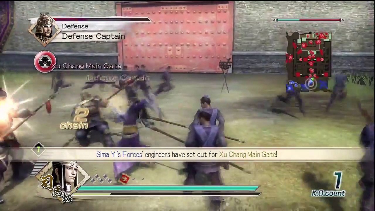 Dynasty Warriors 6 Sima Yi Ep. 6 Chapter 6 - Invasion Of Xu Chang (Eng. Ver)