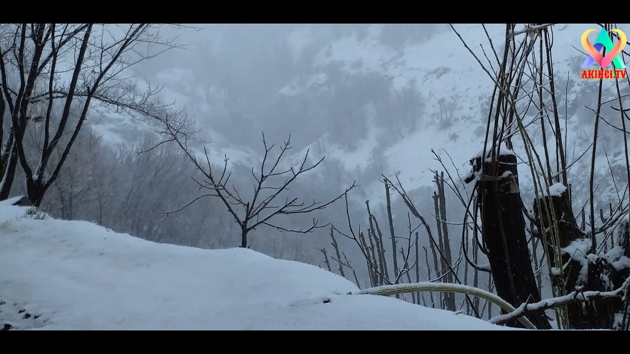 KAR YAĞIŞI /Uyku, rahatlama ve serin kalmak için Blizzard sesleri | Kar fırtınası sesleri ve güçlü rüzgar