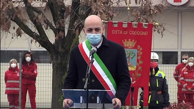 Codogno, un anno dopo: inaugurato il memoriale per le vittime del Covid