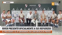 River presentó oficialmente a sus refuerzos