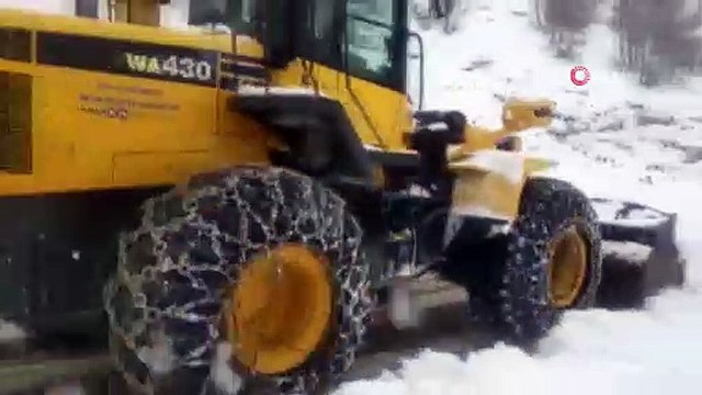 Siirt'te çığ düştü, yolda mahsur kalan köy korucuları kurtarıldı