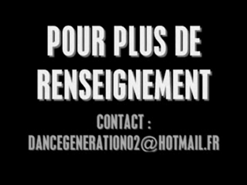 Dance Generation dans l'Aisne