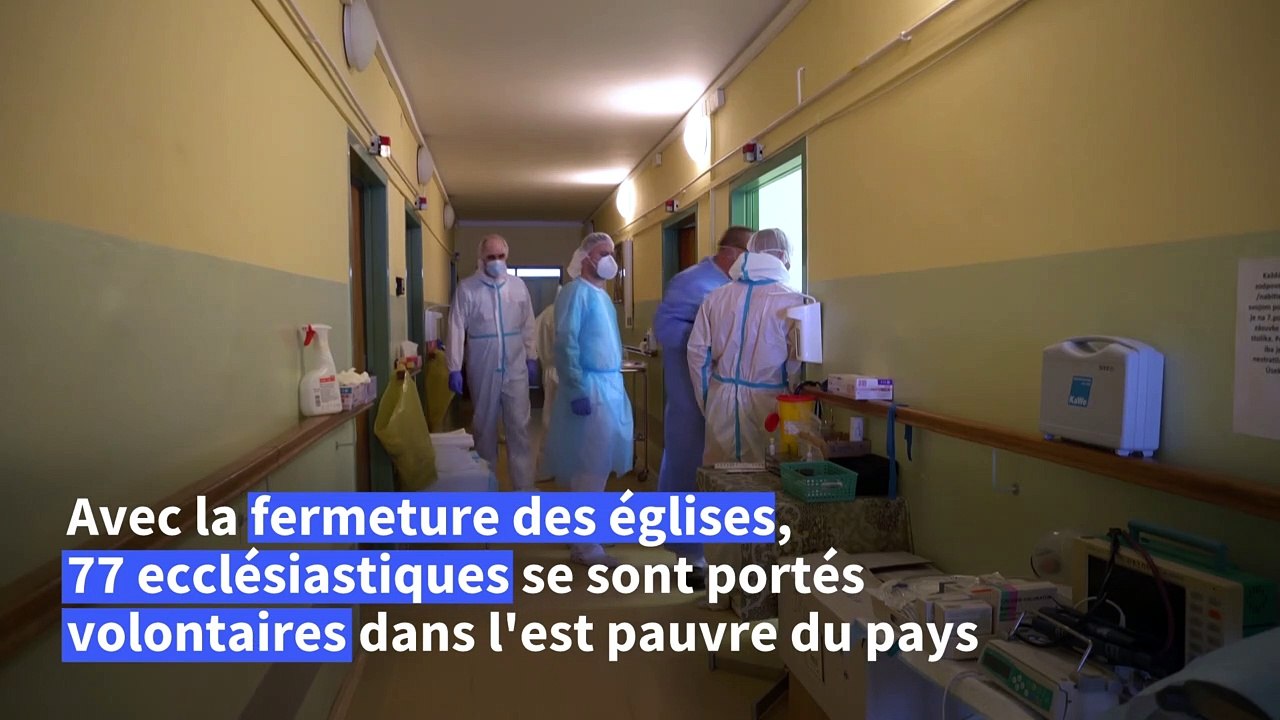 Dans les hôpitaux slovaques, des prêtres à la rescousse du personnel