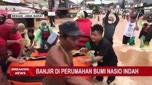 Banjir di Bumi Nasio Indah Bekasi Capai Tinggi 2 Meter