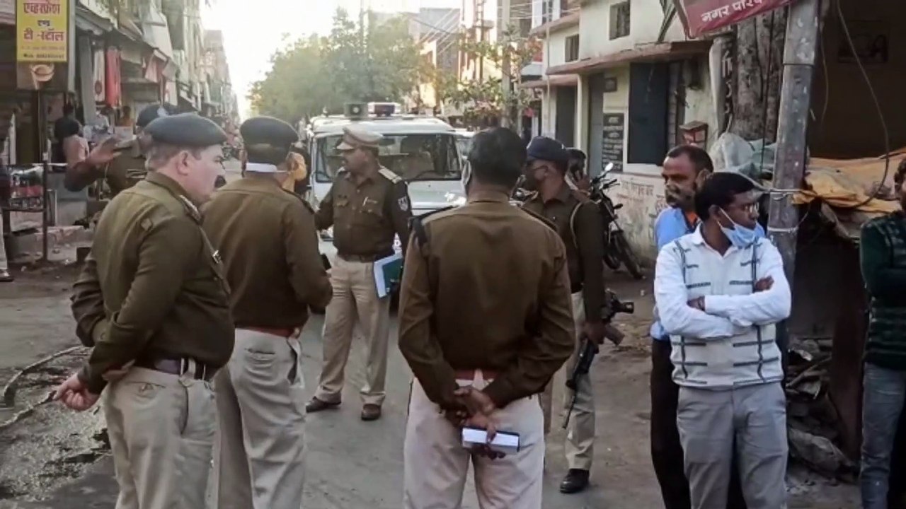 उपद्रव में घायल बुजुर्ग की मौत, अकोदिया में पुख्ता सुरक्षा व्यवस्था